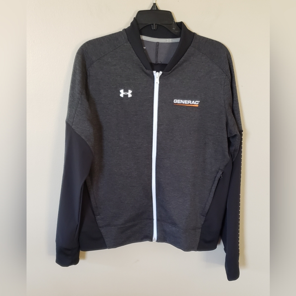 Under Armour Women's Coldgear Long Sleeve Zip Up Lightweight Jacket Size…
